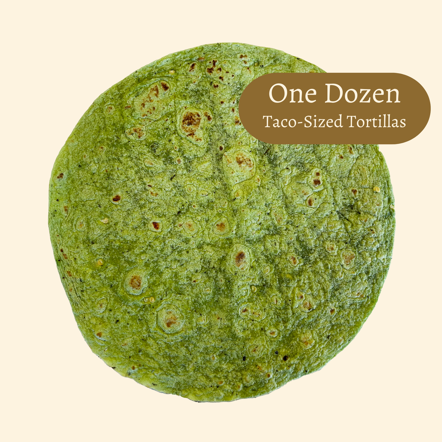 Green Chile Flour Tortillas