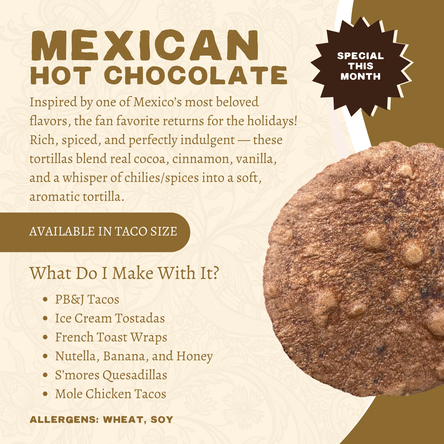 All Mexican Hot Chocolate Flour Bundle ** PREORDER **