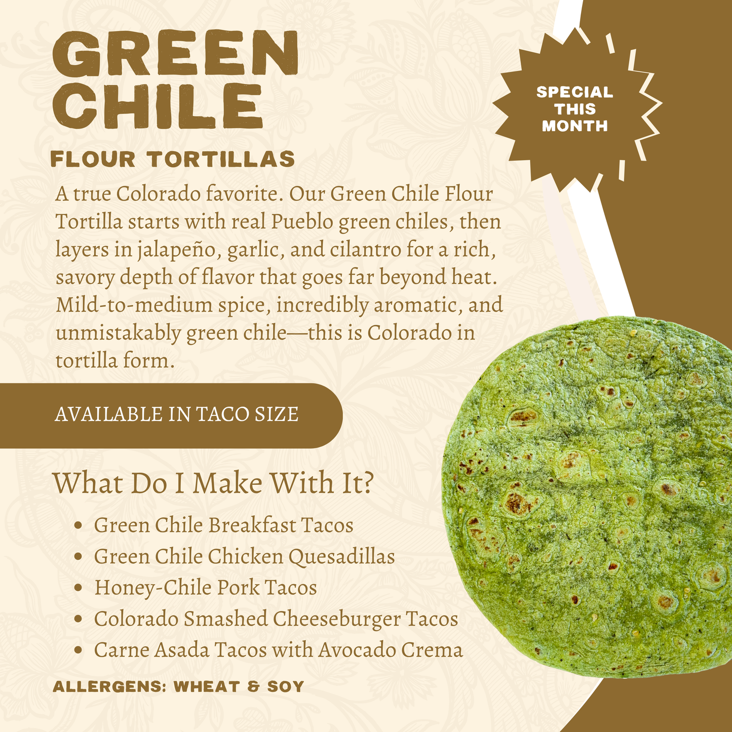 All Green Chile Flour Bundle ** PREORDER **