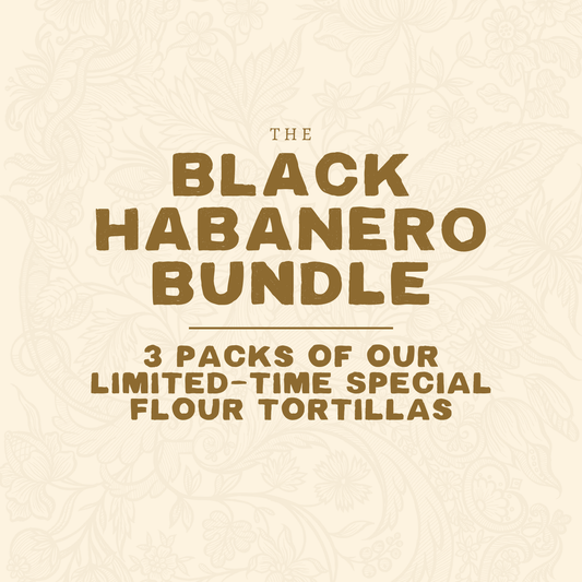 All Black Habanero Flour Bundle ** PREORDER **