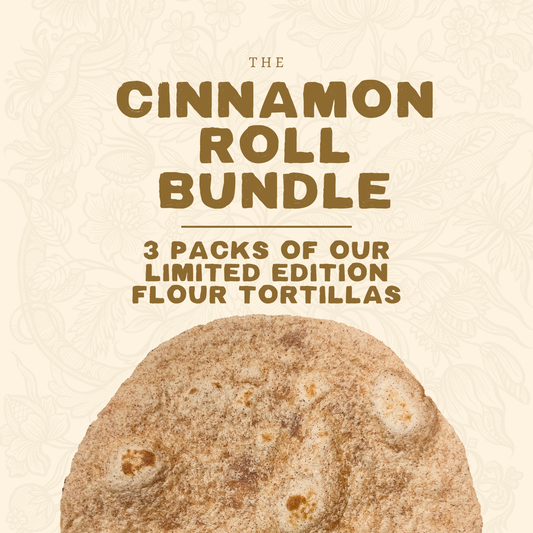 All Cinnamon Roll Flour Tortilla Bundle ** PREORDER **