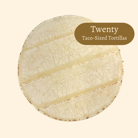 Classic White Corn Tortillas